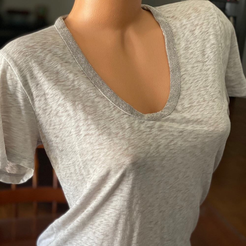 Short sleeve J. Crew top